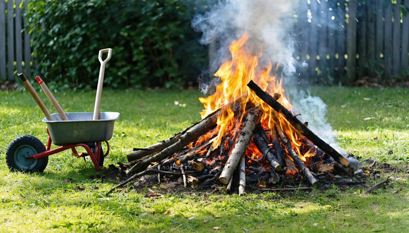 découvrez ce que la loi prévoit en 2025 concernant la brûlure des déchets verts au jardin. informez-vous sur les règles à respecter pour un jardinage responsable et conforme.