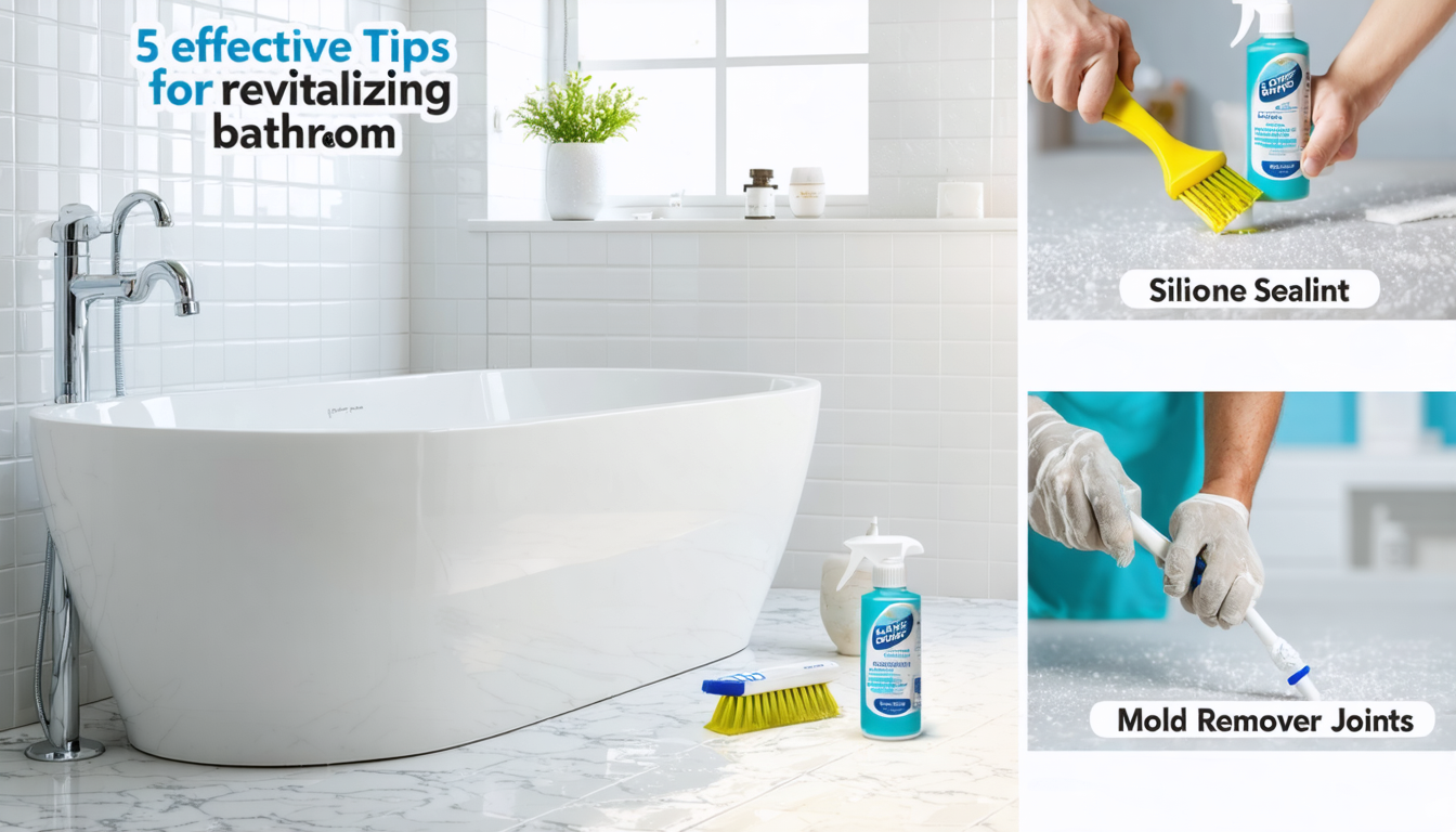 découvrez cinq conseils pratiques et efficaces pour redonner éclat et propreté aux joints de votre salle de bain. astuces simples pour éliminer les taches, prévenir la moisissure et prolonger la durabilité de vos joints.