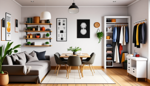 découvrez cinq conseils pratiques et astucieux pour optimiser l'espace de votre studio. transformez votre petit intérieur en un lieu fonctionnel et accueillant grâce à nos astuces de rangement et d'aménagement.