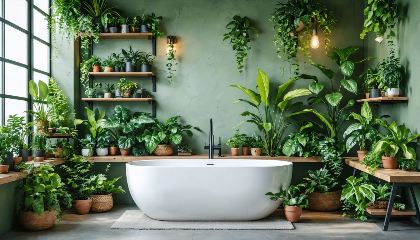découvrez nos conseils pratiques pour choisir des plantes qui s’épanouissent dans une salle de bain sans fenêtre. apprenez à sélectionner les espèces adaptées à l’humidité et au manque de lumière naturelle pour une touche de verdure même dans une pièce sombre.