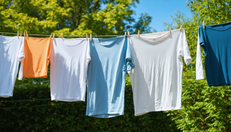 découvrez des astuces efficaces pour éliminer les odeurs de transpiration persistantes après le lavage de vos vêtements et garder votre linge frais plus longtemps.