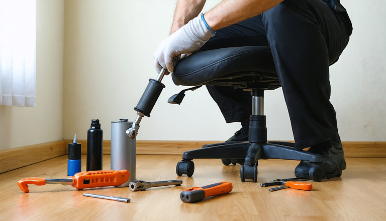 découvrez notre guide pratique pour réparer efficacement votre chaise de bureau qui retombe toute seule. suivez des conseils simples et des étapes détaillées pour retrouver le confort et la fonctionnalité de votre chaise en un rien de temps.