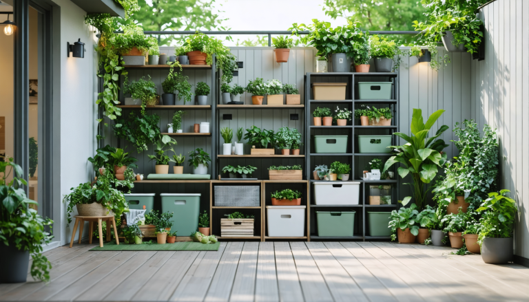 découvrez des astuces ingénieuses pour optimiser votre balcon et le transformer en un espace de rangement pratique tout en maintenant une ambiance agréable. apprenez à utiliser des meubles multifonctionnels, des solutions de rangement vertical et à organiser vos accessoires extérieurs de manière efficace.