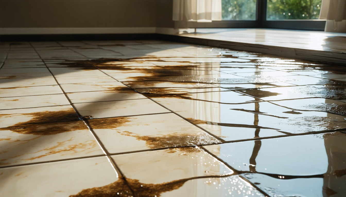 découvrez comment votre assurance couvre les dégâts des eaux sur le carrelage et les démarches à suivre pour une indemnisation en cas de dommages sur votre plancher.