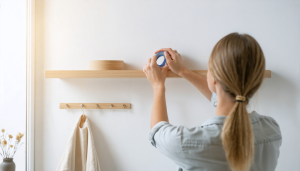 découvrez comment fixer facilement une étagère au mur avec le ruban adhésif double-face tesa® xtrême grâce à notre guide simple et accessible, idéal pour les non-bricoleurs.