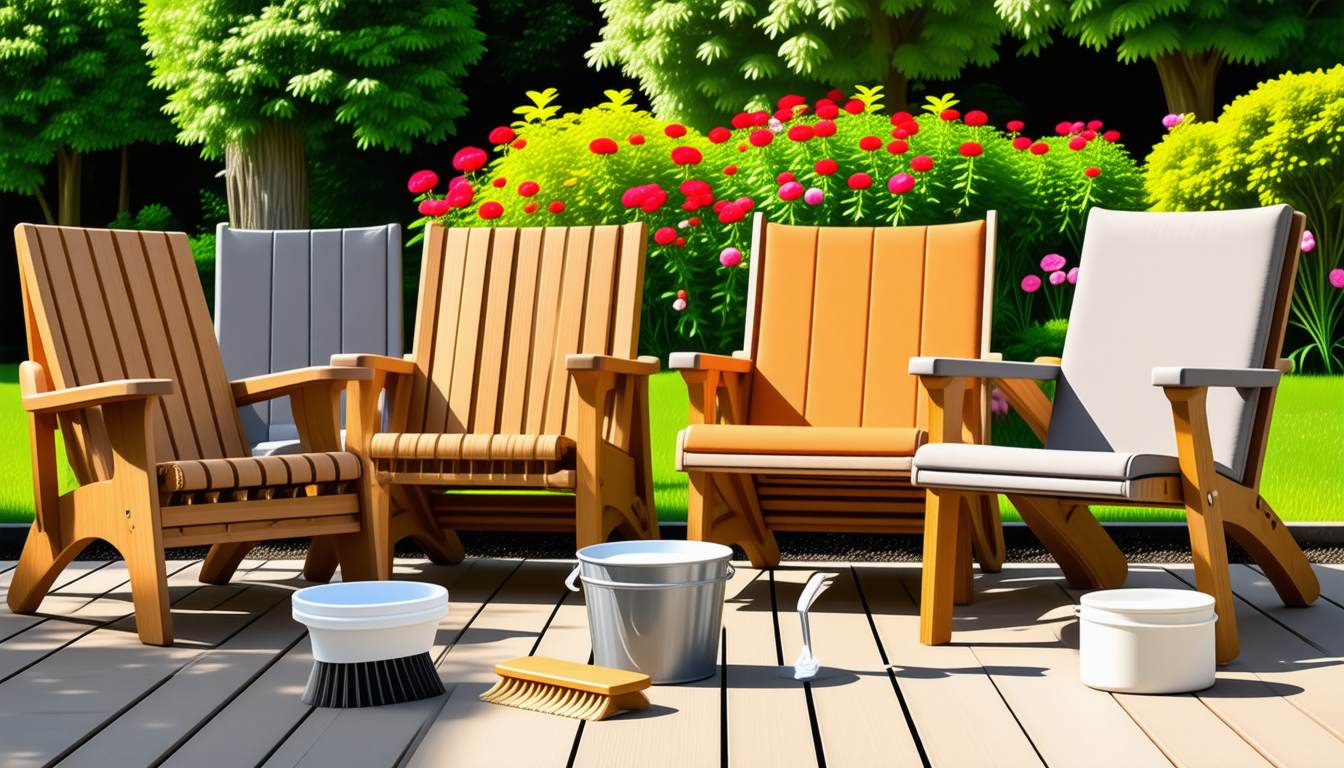 découvrez notre guide pratique pour nettoyer et entretenir vos fauteuils de jardin. apprenez les meilleures techniques et produits pour prolonger la vie de votre mobilier extérieur et garder votre espace vert accueillant et agréable.