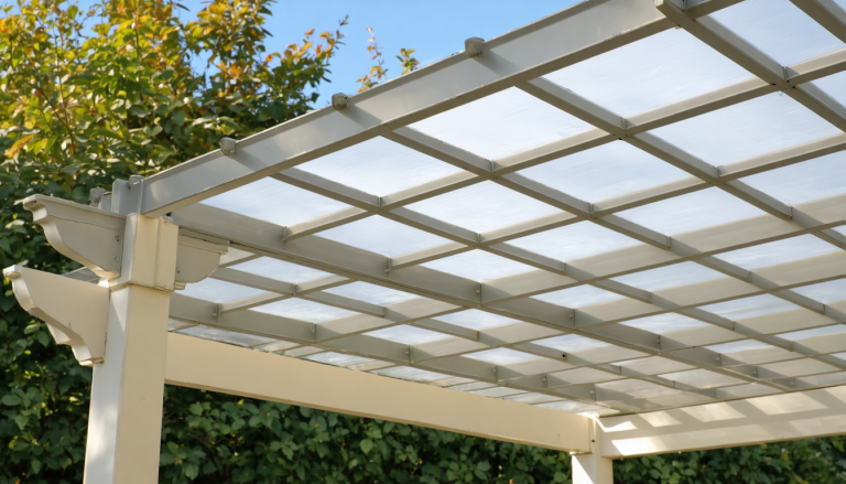 découvrez si la toiture en polycarbonate d'une pergola peut se troubler avec le temps et comment préserver sa transparence pour un extérieur toujours lumineux.