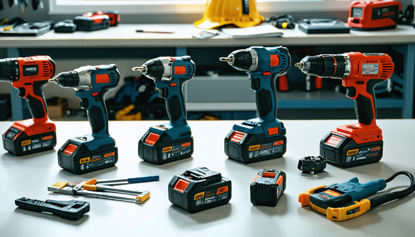 découvrez comment choisir la batterie parfaite pour vos outils électroportatifs grâce à nos conseils essentiels et optimisez leur performance et autonomie.