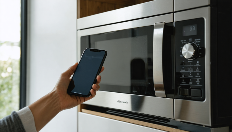 découvrez si votre smartphone peut être utilisé pour tester l'étanchéité d'un four à micro-ondes et apprenez les méthodes sécurisées pour vérifier son bon fonctionnement.