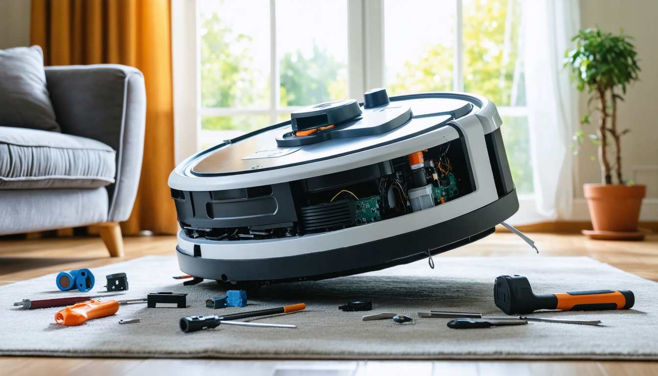 découvrez dans notre guide de réparation toutes les étapes à suivre si votre aspirateur robot ne fonctionne plus. apprenez à diagnostiquer les problèmes courants, à effectuer les réparations nécessaires et à remettre votre appareil en état de marche facilement.