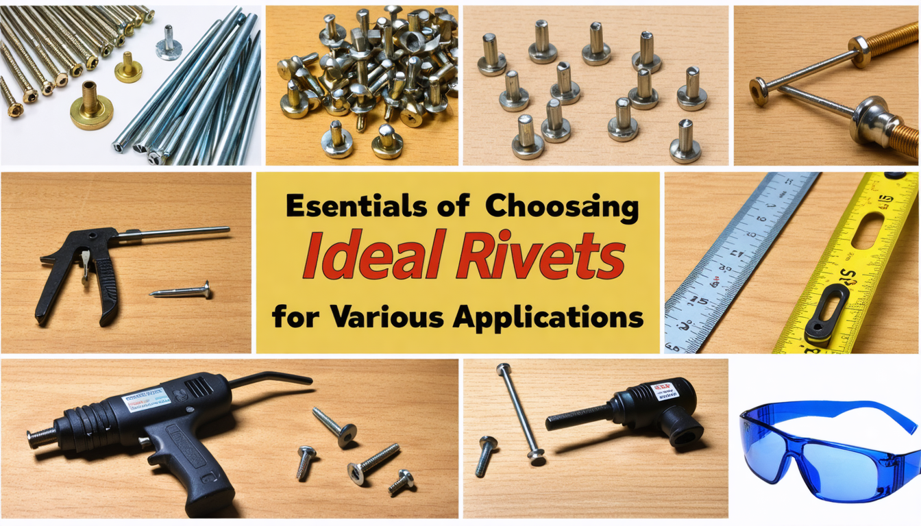découvrez comment choisir les rivets adaptés à vos besoins : types, matériaux, conseils pratiques et critères essentiels pour réussir tous vos assemblages.