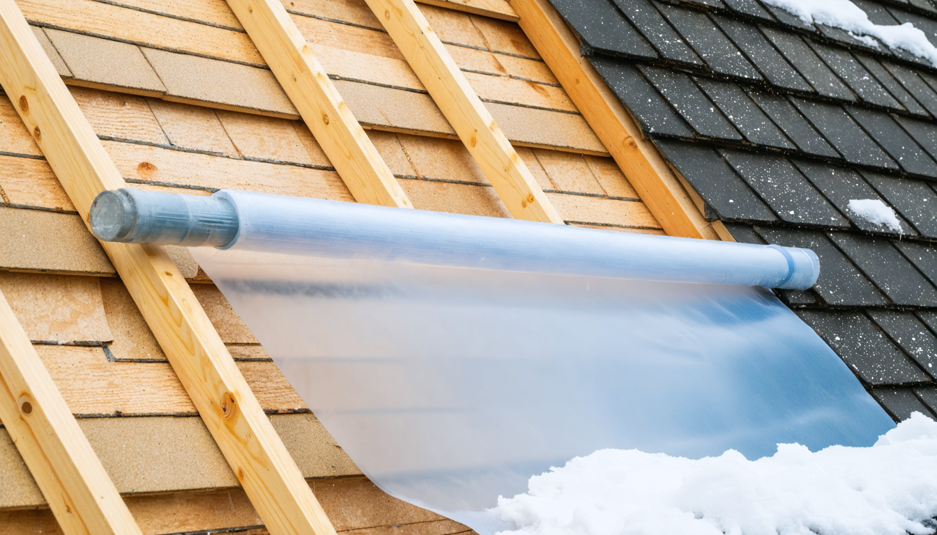 découvrez comment un film de sous-toiture peut protéger efficacement votre maison contre les infiltrations de neige et améliorer l'isolation de votre toit.