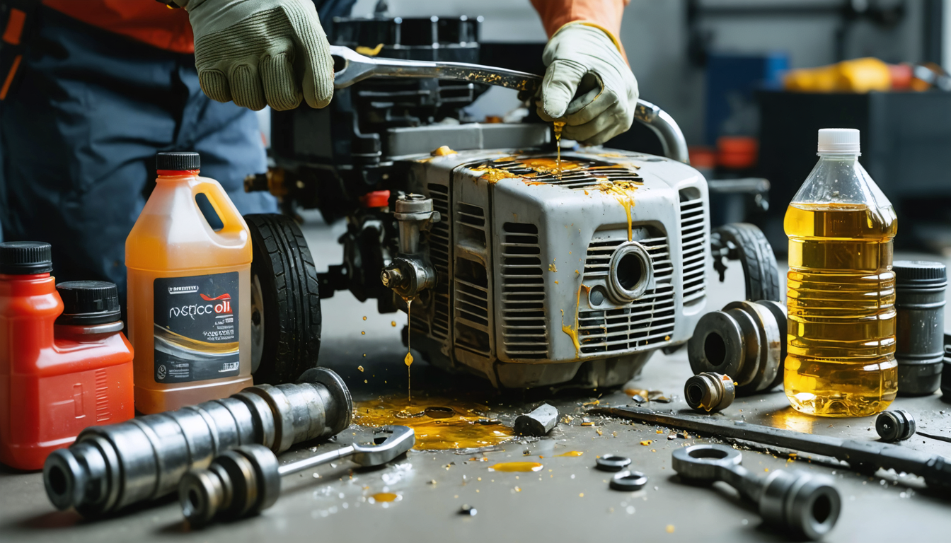 découvrez notre guide complet sur la vidange moteur des outils thermiques : quand la réaliser, comment procéder étape par étape et pourquoi c'est essentiel pour prolonger la vie de vos équipements.