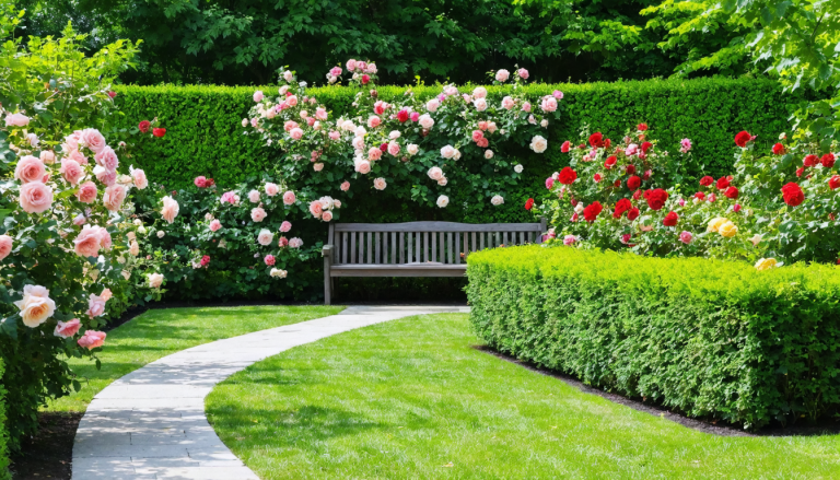 découvrez des idées lumineuses de haies de rosiers pour sublimer votre jardin et créer un espace élégant et coloré toute l'année.