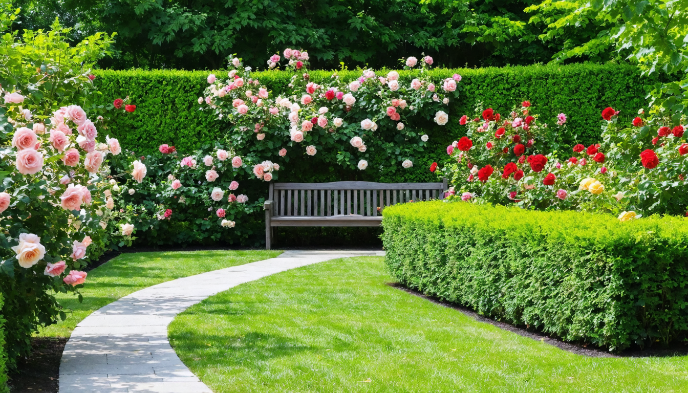 découvrez des idées lumineuses de haies de rosiers pour sublimer votre jardin et créer un espace élégant et coloré toute l'année.